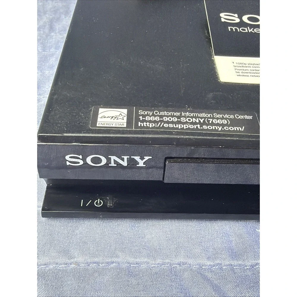 Sony BDP-S470 Blu-ray DVD Player 3D WiFi Streaming | Tested | Works | No Remote
